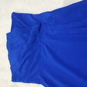 Charlie Jade cobalt Blue silk dress, size S